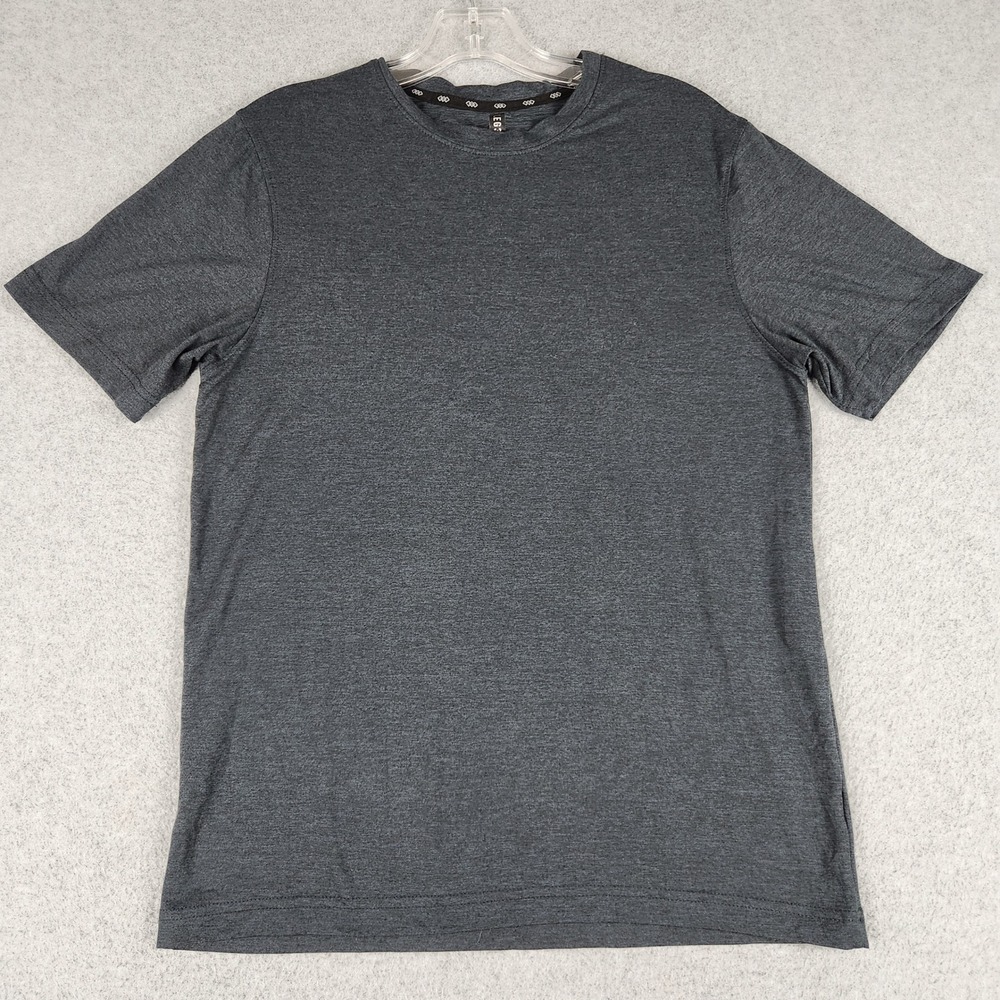 LEG3ND T-Shirt Mens S Black Inspire Performance Athletic Short Sleeve Crew Neck